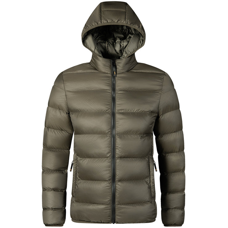 Hot Sale Youth Hooded Men's Lightweight Cotton-padded Jacket