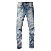 Ripped High Street Veneer XINGX Trendy Jeans