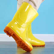 Labor Insurance Work White Sanitary Rain Boots