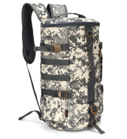 Cylindrical Fishing Gear Backpack Cylindrical Rod Satchel