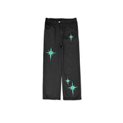 Men's Fashion Casual Retro Loose Straight Wide-leg Pants