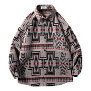 Men's Japanese-style Retro Loose Casual Niche Woolen Coat