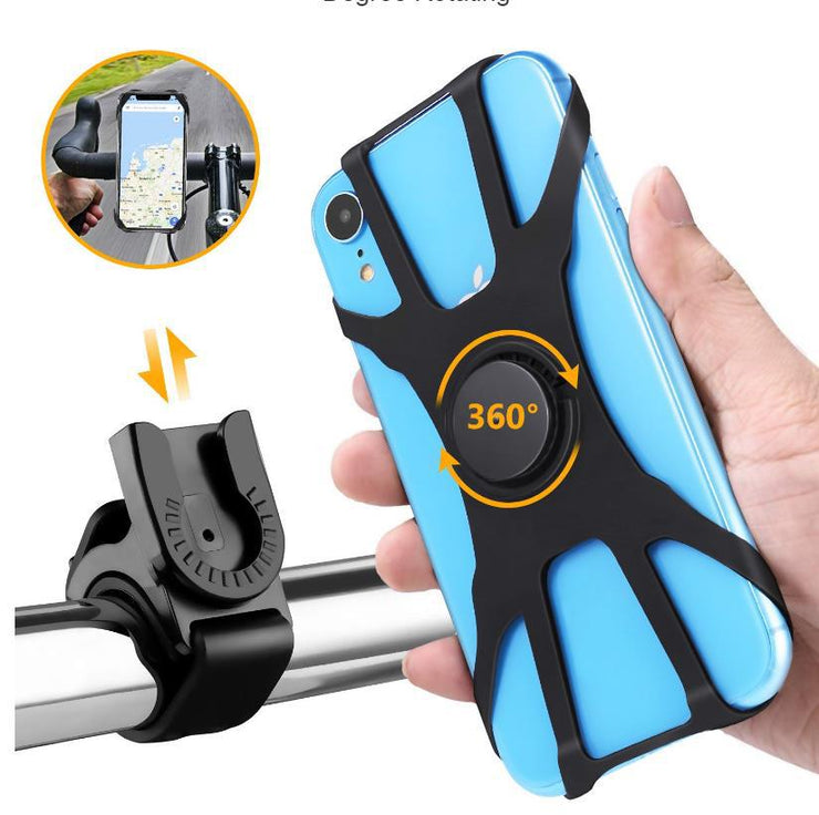 Bicycle phone holder