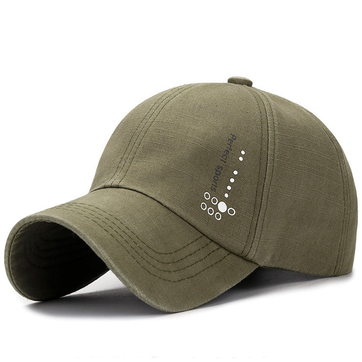 Washed Distressed Baseball Cap Men's Sun-shade