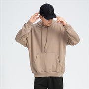 New Thick Heavyweight Men's Hooded Sweater