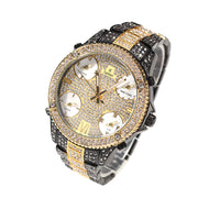 New Full Diamond Large Dial Hip-hop Men's Watches