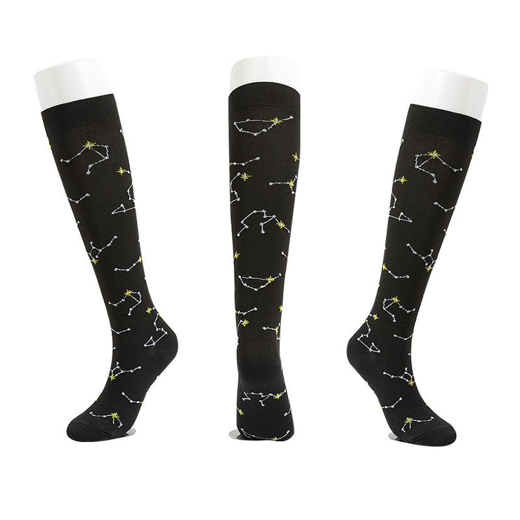 Cycling Socks, Sports Compression Socks, Mixable Compression Socks