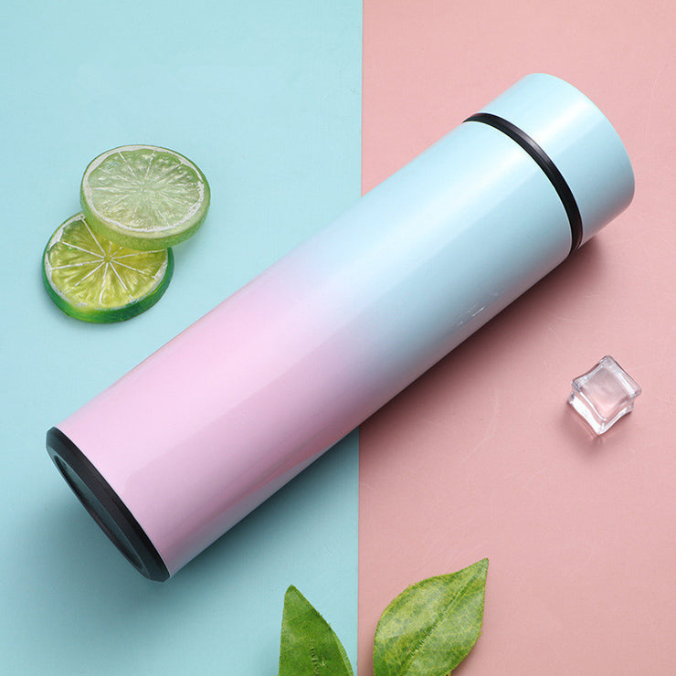 Intelligent Stainless Steel Bottle Cup Temperature Display Vacuum Flasks Travel Car Soup Coffee Mug Water Bottle