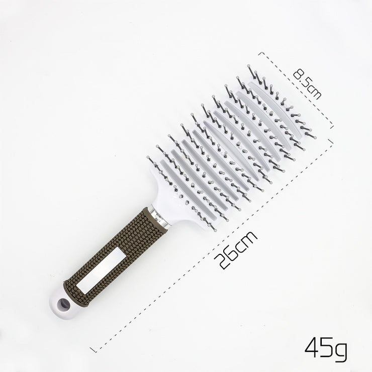 Hairbrush Anti Klit Brushy Haarborstel Women Detangler Hair Brush Bristle Nylon Scalp Massage  Teaser Hair Brush Comb