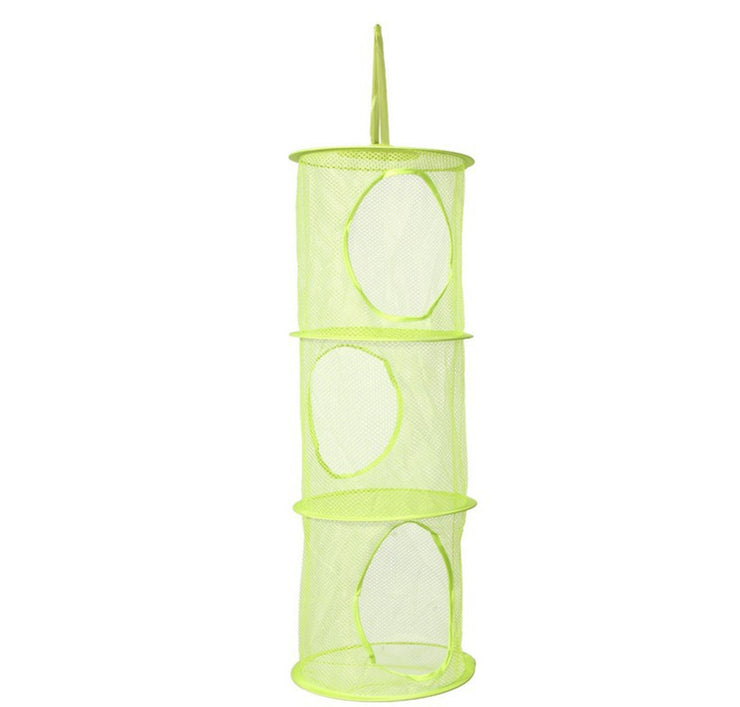 Hanging multi-layer storage hanging cage