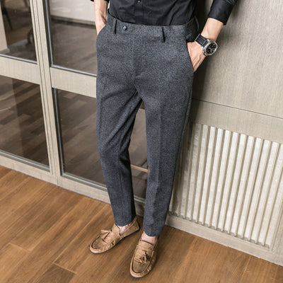 Slim young students' leisure pants