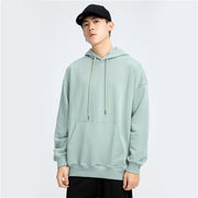 New Thick Heavyweight Men's Hooded Sweater