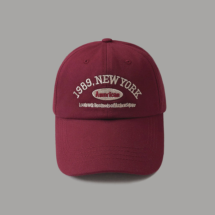 Versatile Embroidered Vintage Baseball Hat