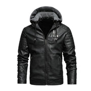 Young men's motorcycle Plush Hoodie