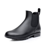 Low-top Men's Rain Boots Fashion Waterproof Low-top Rain Boots Chelsea Water Shoes