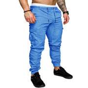 Men's Woven Fabric Casual Pants Drawstring Pants