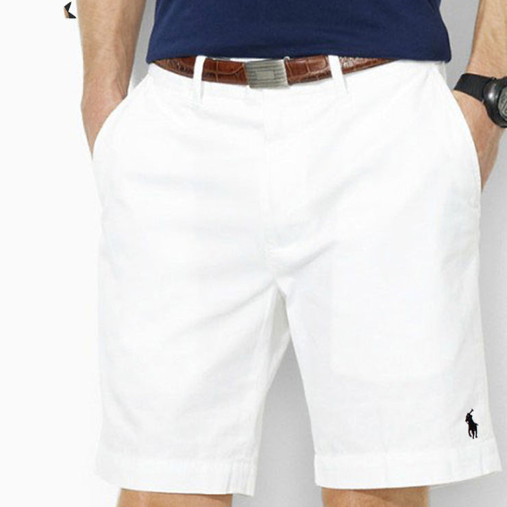 Paul''s Shorts Men''s Polo Business Work Shorts White Beach Casual Pants