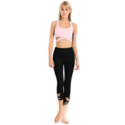 Yoga Suit Female Summer Professional Yoga Suit Sexy Fashion Tight-fitting Hollow Sports Fitness Suit Two-piece