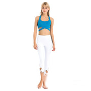 Yoga Suit Female Summer Professional Yoga Suit Sexy Fashion Tight-fitting Hollow Sports Fitness Suit Two-piece