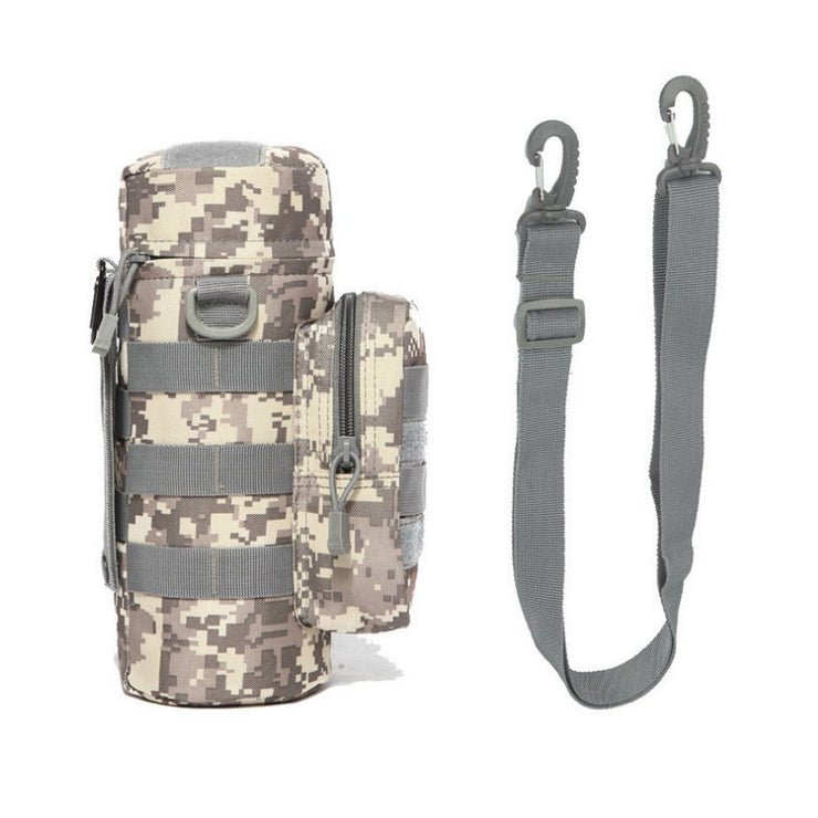 Outdoor Tactical Water Bottle Bag Military Fan Camouflage Outdoor Travel Hiking Climbing Accessory Bag