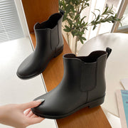 Women's Short Rain Boots Mid-tube Overshoes