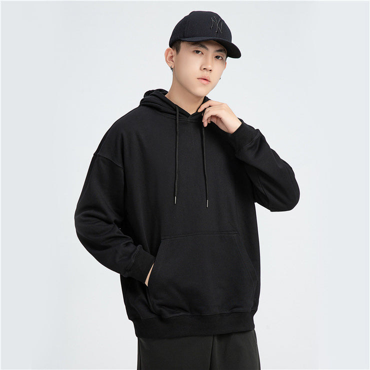 New Thick Heavyweight Men's Hooded Sweater