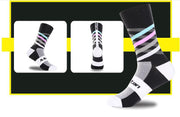 Nylon male female riding socks sports socks bicycle running stockings basketball socks soccer socks hiking socks