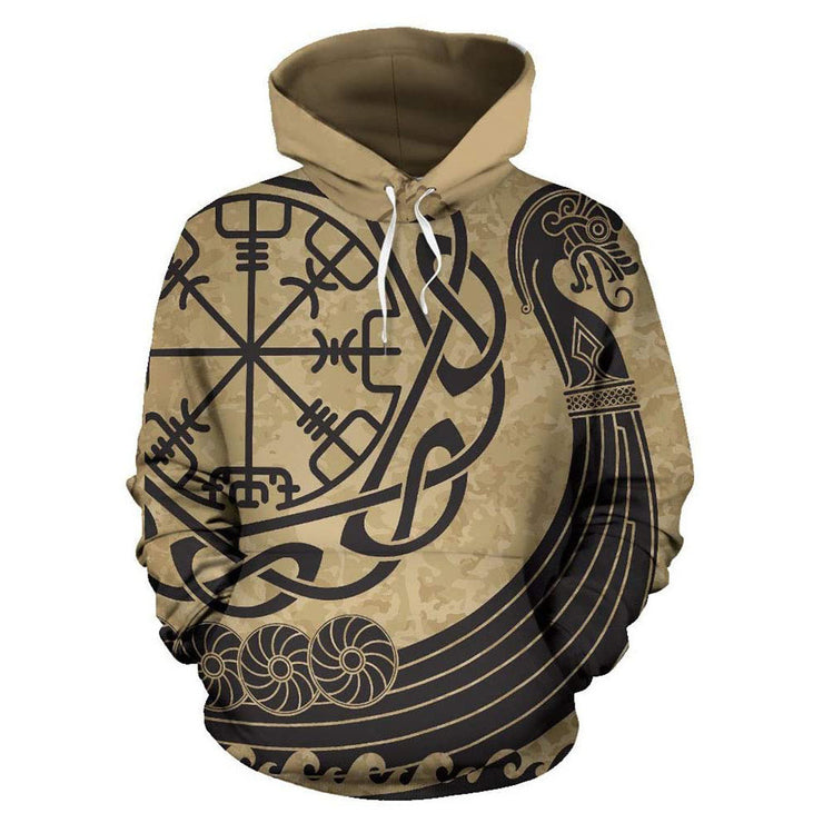 3d Digital Printing Vikings Sweater