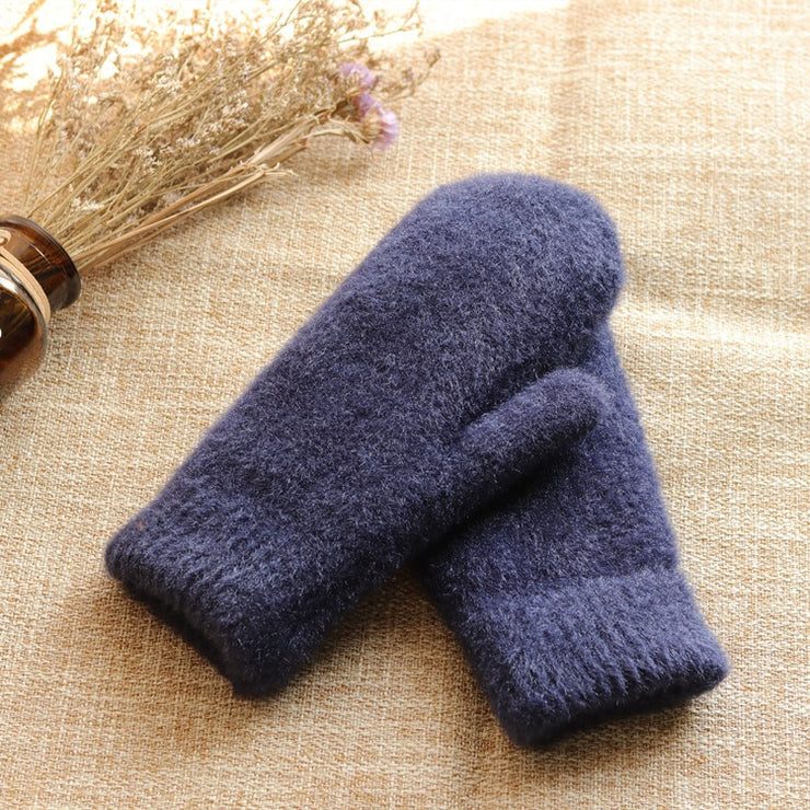 Korean-style Knitted Thermal Gloves