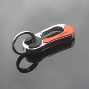 Meida Men's Car Keychain Solid Metal Waist Hanging