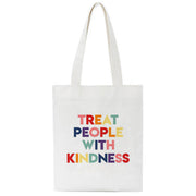 Treat People With Kindness Canvas Bag