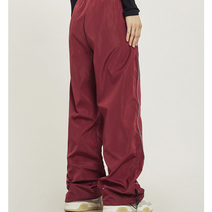 High Street Vibe West Coast American Style Trend Drape Idle Style Casual Trousers