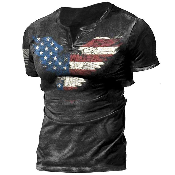 Loose T-shirt Men's Fashion Casual 3d