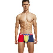 Young Men's Concave-convex Breathable Boxers