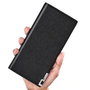 Men's Leather Long Card Case Wallet