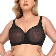 Women's Sexy Ultra-thin See-through Plus Size Underwear Bra