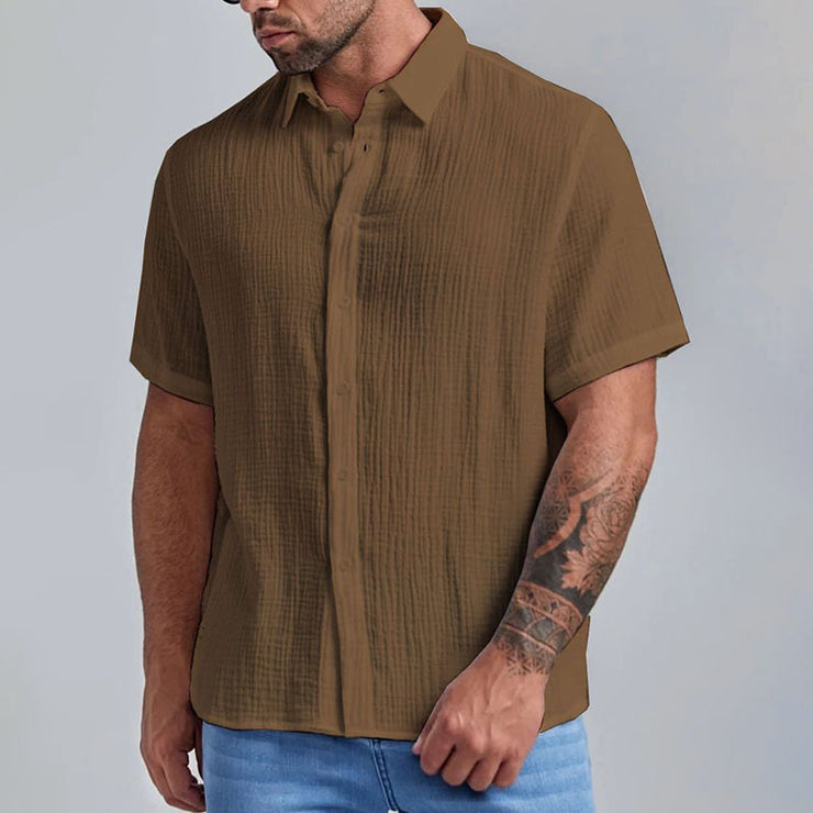 Stylish Slim Temperament Men's Shirt