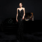 New Sequined Mermaid Evening Dress