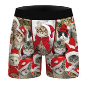 Men's Fashion Casual Digital Printing Underwear