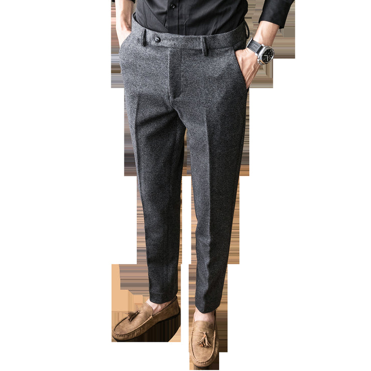 Slim young students' leisure pants