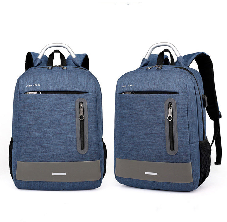 Oxford Cloth Usb Charging Shoulder Pc Bag