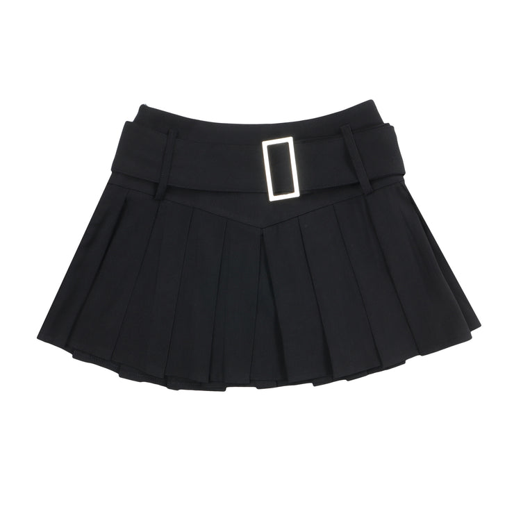 Embroidered Letter Design Casual Temperament Skirt