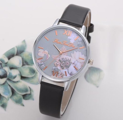 Women's Quartz Watches Major Brand Huawa Belt Quickly Sells Wish Source Broken Flower Watches