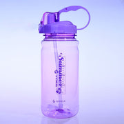 Large capacity plastic water bottle