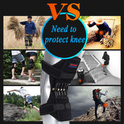 High Quality Knee Brace Patella Booster Spring Knee Brace Support For Mountaineering Squat Sports Knee Booster