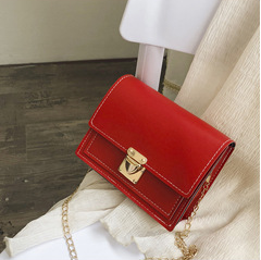 Women's bag shoulder messenger bag chain small square bag