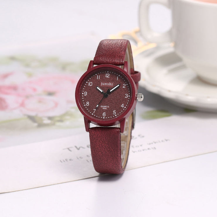 Casual fashion men and women couple quartz watches