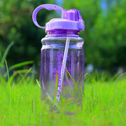 Large capacity plastic water bottle