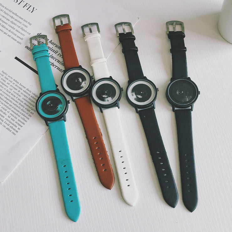 Men's and women's handsless watches