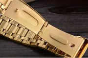 Luxury Brand Man Gold Dress Watches Stainless Steel